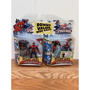 Ultimate Spider-Man Power Webs Crossbow Chaos & Web Wingsuit NEW